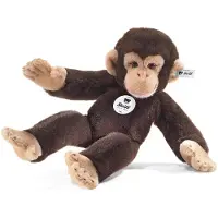 Steiff Schimpans Koko, brun 35 cm