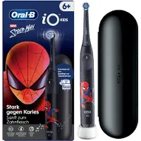 Braun Oral-B iO Kids 6+ eltandborste 932820, Spiderman, svart