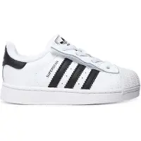 Adidas Originals Sneaker 'SUPERSTAR II EL I' svart / vit