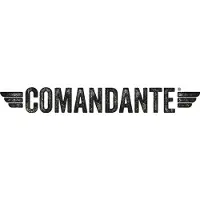 Comandante bönburk i brunt glas - 4 st