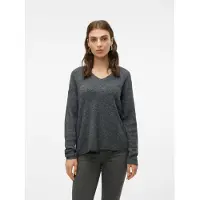 Vero Moda Tröja 'Lefile' gråmelerad