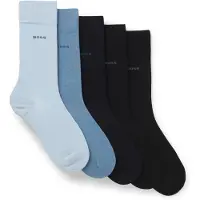 BOSS Uni Color 10244642 01 Korta Strumpor 5 Par