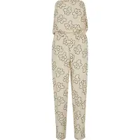 Urban Classics Jumpsuit beige / svart