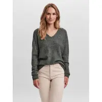 Vero Moda Tröja 'Lefile' mörkgrön