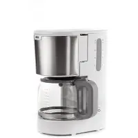 Braun KF 1505 WH Kaffebryggare Rostfritt stål, Vit