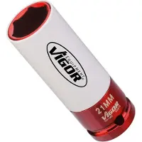 Vigor V2474 Ytter-sexkantig Kraft-hylsnyckelinsats 21 mm 1/2