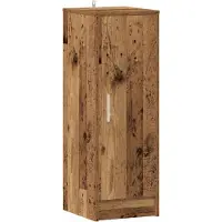 vidaXL Skoskåp artisan ek 32x35x92 cm konstruerat trä