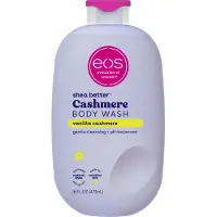 EOS Shea Better Cashmere Duschgel, Vanilla Cashmere, Mjukgörande och Närande, pH-Balanserad