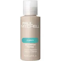 Paul Mitchell Shampoo Three, Klargörande Shampoo, Rengörar Impurities + Tar Bort Klor, För Alla Hårtyper, 2.5 fl oz