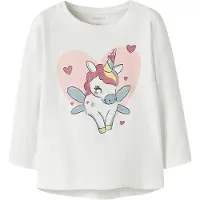 Name it T-shirt 'NMFVIX' duvblå / magenta / rosé / vit
