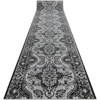 Rugsx Löpare BCF MORAD Wiosna rosett grå 70 cm 70x930 cm