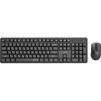Gembird Kbs-wms-01-cyrl Silent Ru Layout Trådlöst Tangentbord Och Mus
