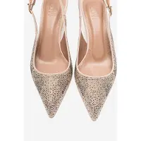 Prologue Nella Dekorerad Slingback Spetsig Tå Pump (Dam)