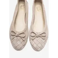 Forever & Always Nopos Läder Cap Toe Ballerina
