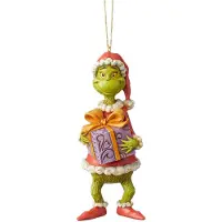 Neoglint Jul Tecknad Film Figur Grön Harts Figur Hänge Ornament Julgransdekoration