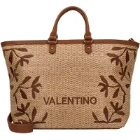 Valentino för kvinnor. VBS9TG04PAG Beige shopperväska (OSFA), Casual, Polyuretan