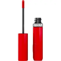 L'Oréal Infallible Laque Vinyl Effekt Flytande Läppstift #410 Rouge Poppy 4,3 ml