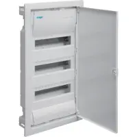 Hager VU36NC VU36NC Normcentral Infälld Moduler totalt = 36 Antal serier = 3 Innehåll 1 st
