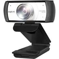 Logilink UA0377 Full HD-Webkamera klämfäste, Mikrofon