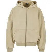 Urban Classics Heavy Sand Washed 90´s Sweatshirt Med Dragkedja