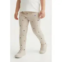 Name it Leggings 'NMFNutti' kitt / blå / mörkblå / brun