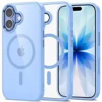 Tech-Protect iPhone 17 Magmat Skal - MagSafe-kompatibelt - Dimma Blå / Klar