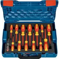 Bosch Skruvmejselsats 1600A02NF9; 14 st. + L-BOXX 102