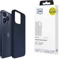 3mk Protection 3mk silikonfodral till iPhone 15 Pro Max – marinblått
