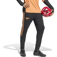Adidas Arsenal Träningsbyxor - Svart/Orange - , storlek Small
