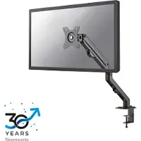 NeoMounts Monitor bordsfäste FPMA-D650BLACK 1 Skärm(ar) 43,2 cm (17) - 68,6 cm (27) Svart Tiltbar, Svängbar, Justerbar i höjd