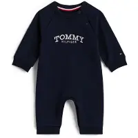 Tommy Hilfiger Onesie - Svett- Dark Natt Marinblå Blue - - 1 år (80) - Onesie