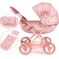 Bayer - Dolls Pram Cosy - Pink/Gold
