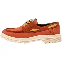 Art unisex. 1190111MH003_006 Läderskor 1901 Birmingham orange (37), Hud, Karta, 3 till 5 cm, Nyckelband, Casual