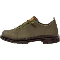 Art unisex. 118971222003_0G3 1897 Nobuck Kaki Birmingham grön (37), Hud, 3 till 5 cm, Nyckelband, Casual
