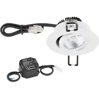 EVN PC20N60102 PC20N60102 LED-inbyggnadsbelysning LED LED fast installerad 6 W Vit