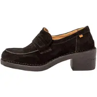 El naturalista för kvinnor. 2566711ZJ005_001 Svarta N5667 balettpumps i läder (39), Hud, 5 till 8 cm, Ingen, Casual