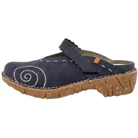 El naturalista för kvinnor. 2NG963NF9605_0B0 Läder Clogs Ng96 Yggdrasil marin (41), Hud, Blå, 3 till 5 cm, Kardborreband, Casual, Marino