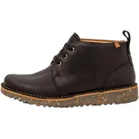 El naturalista unisex. 256302R30005_001 Ankelstövlar i läder N5630 Arizona svart (37), Hud, Karta, Nyckelband, Casual