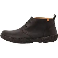 El naturalista för män. 256181010005_001 Ankelstövlar i läder N5618 Arizona svart (46), Hud, Karta, Nyckelband, Casual