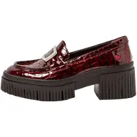 Art för kvinnor. 113721267003_008 Läderskor 1372 York burgundy (41), Hud, 3 till 5 cm, Ingen, Casual, Klassisk, Bordeaux