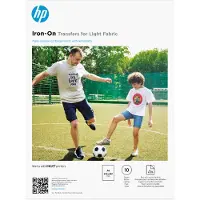 HP - Lätt tyg A4 (210 x 297 mm) 10 etikett (er) transfertryck