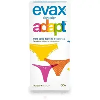 Evax Protège Slip - EVAX - Adapt - 30 Unités - Hypoallergénique - Léger