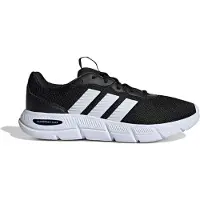 Adidas Låg sneaker 'Flex' svart / vit