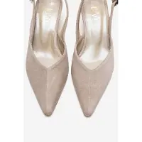 Forever & Always Dioris Läder Slingback Kitten Klack Pump