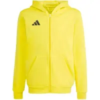 Adidas Luvtröja FZ Entrada 26 - Gul/Svart Barn, storlek 164 cm