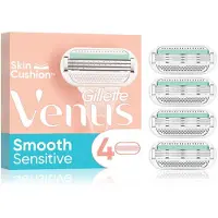 Gillette Venus Smooth Sensitive utbytesskaft 4 st