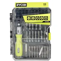 Ryobi Skruvbitsats RAK59SD; 59 st.