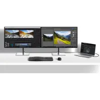 HP 732xk - Series 7 Pro - LED-skärm - 31.5 - 3840 x 2160 4K @ 120 Hz - IPS Black - 450 cd/m² - 2700:1 - 5 ms - Thunderbolt 4, HDMI, DisplayPort - svart, silver
