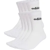 Adidas Linear Cushioned Crew-strumpor 10 Enheter