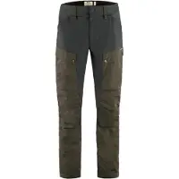 Fjällräven Men's Keb Trousers Dark Olive/Dark Grey